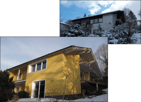 Energetische Sanierung Zweifamilienhaus in Seefeld am Ammersee