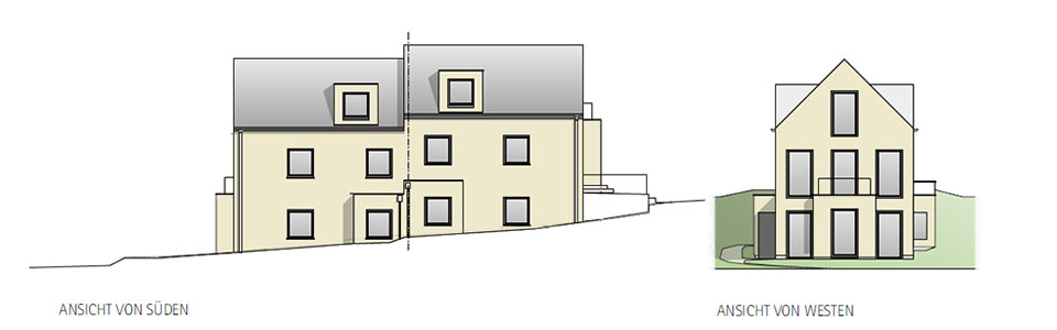 Doppelhaus Planegg – Neubau Doppelhaus in Planegg