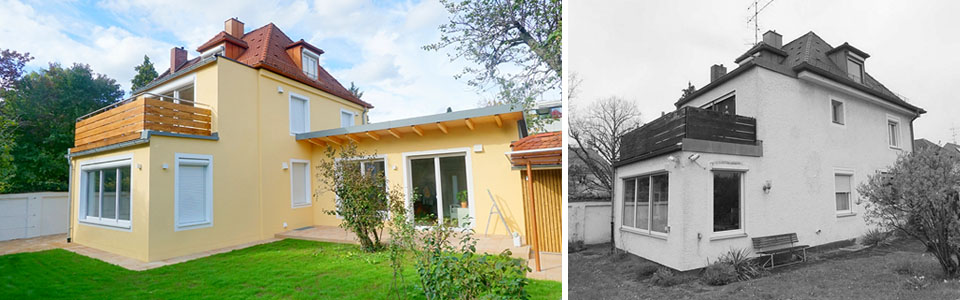 Sanierung Einfamilienhaus in München-Milbertshofen